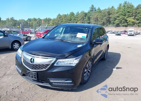 2016 Acura Mdx Technology Acurawatch Plus Packages/Technology Package из США, поврежденный, VIN 5FRYD4H48GB060270